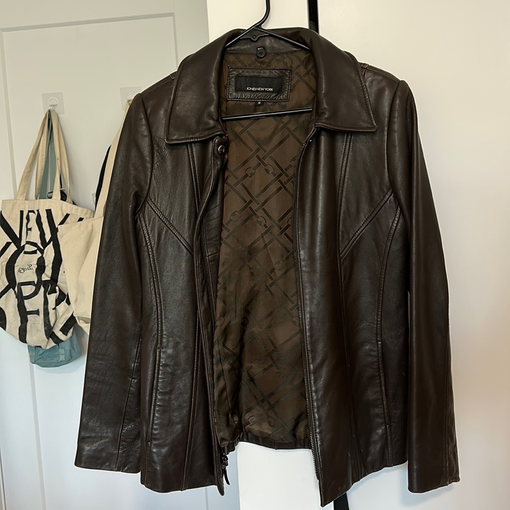 Brown Leather Jacket